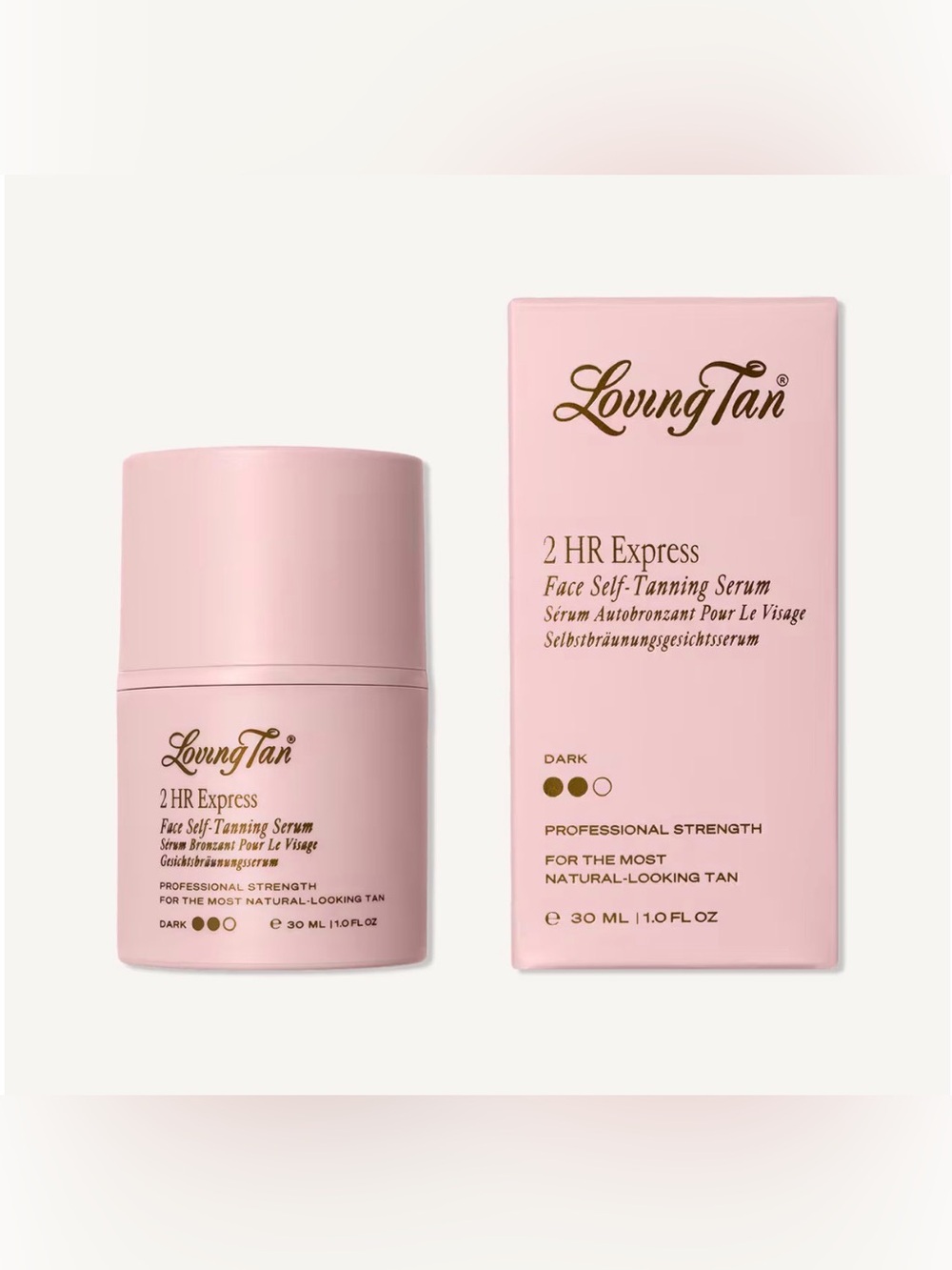 Loving Tan 2 HR Express Face Self-Tanning Serum - Dark- NIB- Why pay retail?